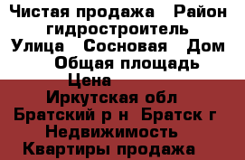 Чистая продажа › Район ­ гидростроитель › Улица ­ Сосновая › Дом ­ 22 › Общая площадь ­ 30 › Цена ­ 740 000 - Иркутская обл., Братский р-н, Братск г. Недвижимость » Квартиры продажа   